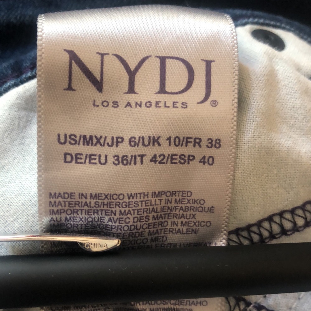NYDJ Dark Blue Denim Jeans - Picture 11 of 13